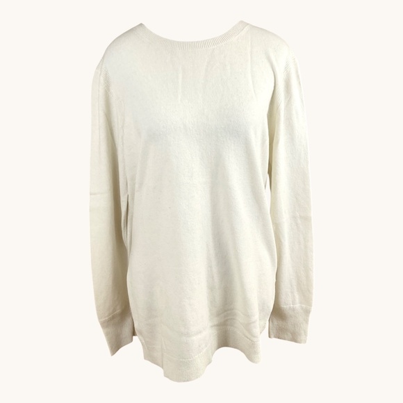 Banana Republic Other - Men’s Banana Republic Sweater Merino Wool Cashmere Ivory (XL)